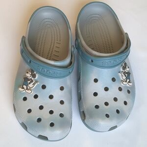 Disney Park Mickey Mouse Cloud Tie Dye Crocs Adults M6/W8